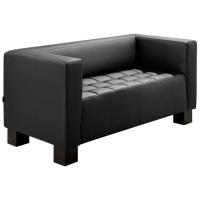 Диван офисный Richman Спейс Двойной на деревянных ножках Рокки 100+ Венг Фото