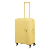 Чемодан American Tourister Soundbox 71.5/81 л пастельно-жовта Фото