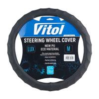 Чехол на руль VITOL M чорн Фото