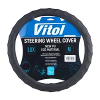 Чехол на руль VITOL M чорн Фото