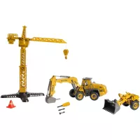 Конструктор Otamanko АВТОКОНСТРУКТОР Бульдозер/Строительный гидромолото Фото