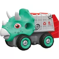 Конструктор Otamanko Машинка-конструктор Трицератопс смітєвоз Блакитний Фото