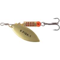 Блесна X-Fish Rampage 5.5g 1 Gold Фото