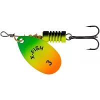 Блешня X-Fish Stark 6.5g 3 Fire tiger Фото