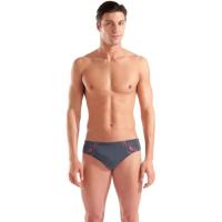 Плавки Arena Poseidonia Swim Briefs 009075-504 сірий, рожевий 9 Фото
