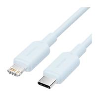 Дата кабель Vention USB-C to Lightning 1.0m PD27W PVC blue Фото