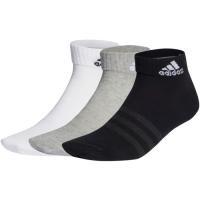 Шкарпетки Adidas T SPW ANK 3P IC1283 сірий, білий, чорний 43-45 Фото