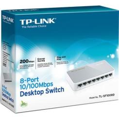 Коммутатор сетевой TP-Link TL-SF1008D Фото 7