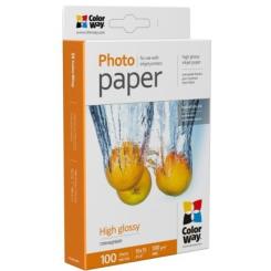 Фотобумага ColorWay 10x15 180г glossy, 100с Фото 1