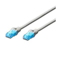 Патч-корд Digitus 1м, cat.5e, UTP, AWG 26/7, gray Фото
