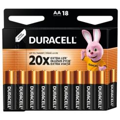 Батарейка Duracell AA лужні 18 шт. в упаковці Фото 1
