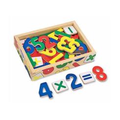 Развивающая игрушка Melissa&Doug Магнитные деревянные цифры Фото 1