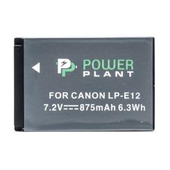Аккумулятор к фото/видео PowerPlant Canon LP-E12 Фото 1