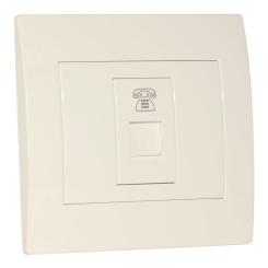 Телефонная розетка Sven SE-126 ivory Фото