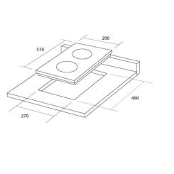 Варочная поверхность Pyramida PFG 320 BLACK Фото 5