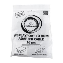 Переходник Cablexpert DisplayPort to HDMI Фото 1