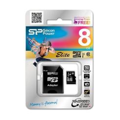 Карта памяти Silicon Power 8Gb microSDHC class 10 Фото 1