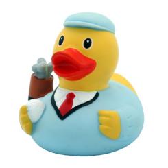 Игрушка для ванной Funny Ducks Утка Гольфист Фото