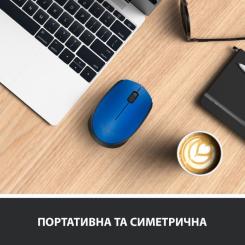 Мышка Logitech M171 Blue Фото 2