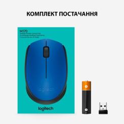 Мышка Logitech M171 Blue Фото 7