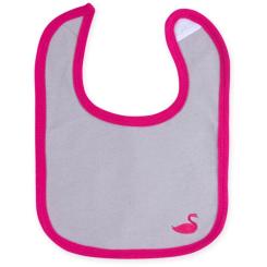 Слюнявчик Luvable Friends 3 шт для девочек, розово-белый Фото 2