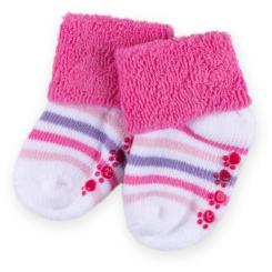 Носки детские Luvable Friends 3 пары нескользящие, для девочек Фото 2