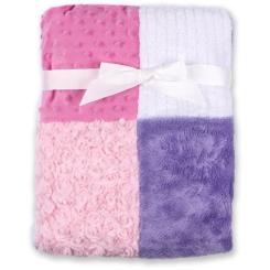 Одеяло детское Luvable Friends з різних видів тканин для дівчаток Фото
