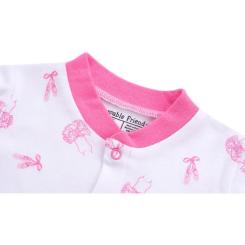 Человечек детский Luvable Friends на кнопочках для девочек Фото 2