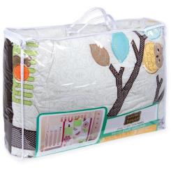 Детский постельный набор Luvena Fortuna з малюнком пташки Фото