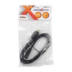 Кабель мультимедийный Maxxter HDMI M to HDMI M 1.0m Фото 1