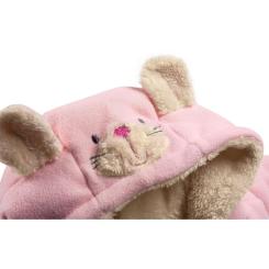 Спальный конверт Luvena Fortuna для девочек с медвежонком Фото 5