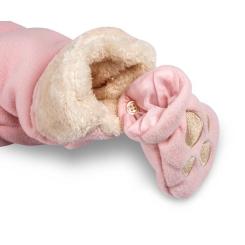 Спальный конверт Luvena Fortuna для девочек с медвежонком Фото 6