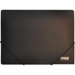 Папка на резинках Buromax А4, JOBMAX, black Фото