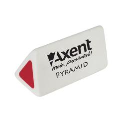 Ластик Axent soft Pyramid, white-red (display) Фото