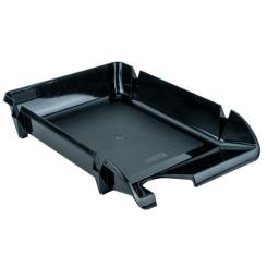 Лоток для бумаг Delta by Axent horizontal, black Фото