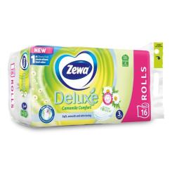 Туалетная бумага Zewa Deluxe Ромашка 3 шари 16 рулонів Фото 1