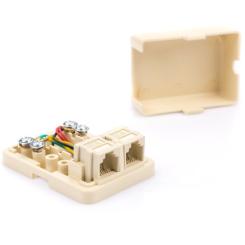 Телефонная розетка Vinga PhoneBox2Port Фото 3