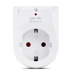 Зарядное устройство REAL-EL 2*USB 10W Фото 1