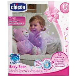 Развивающая игрушка Chicco Медвежонок музыкальный розовый Фото 1