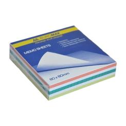 Бумага для заметок Buromax Zebra JOBMAX 80х80х20мм, unglued Фото