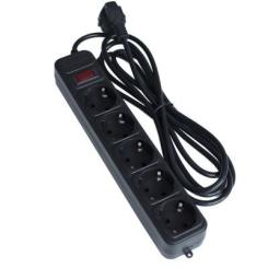 Сетевой фильтр питания Smartfortec 3m, black Фото