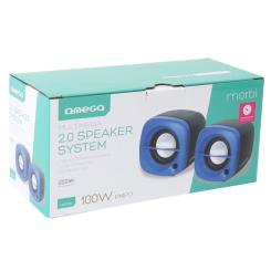 Акустическая система Omega OG-15 6W blue USB Фото 1