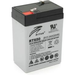 Батарея к ИБП Ritar AGM RT650, 6V-5Ah Фото