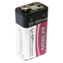 Аккумулятор Beston CR-9V 800mAh Li-ion Фото 1