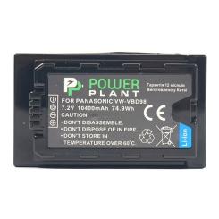 Аккумулятор к фото/видео PowerPlant Panasonic VW-VBD98, 10400mAh Фото 1