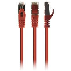 Патч-корд Cablexpert 0.5м S/FTP Cat 6A CU LSZH red Фото