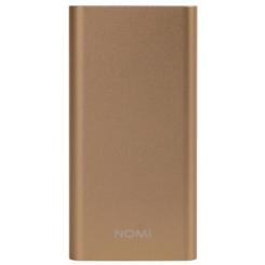 Батарея универсальная Nomi E100 10000 mAh gold Фото