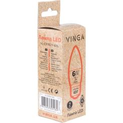 Лампочка Vinga VL-C37E27-63L Фото 1