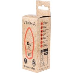 Лампочка Vinga VL-C37E27-63L Фото 3