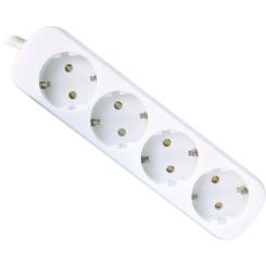 Сетевой удлинитель Defender E430 3.0 m 4 роз white Фото
